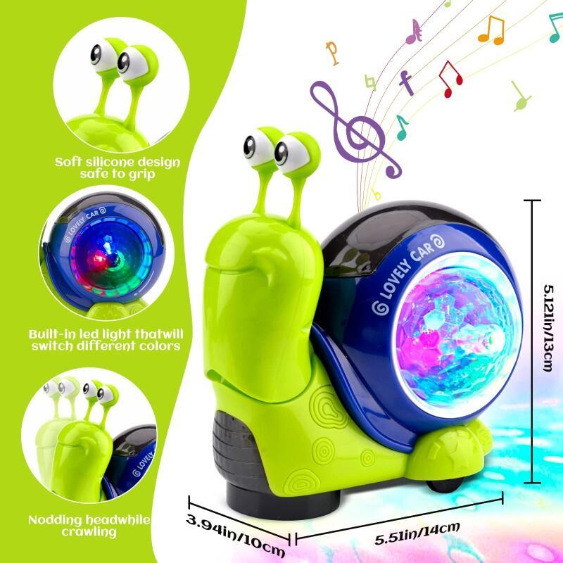 Glow & Go Snail Toy