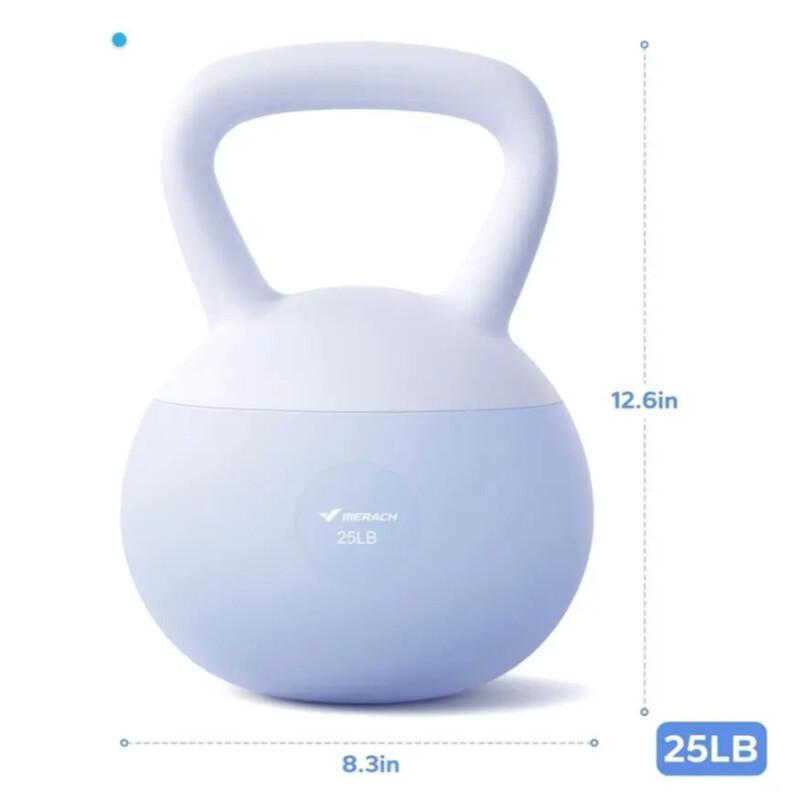 Soft Kettlebell With Handle For Strength & Core Training – Safe Weightlifting Kettlebell For Home Gym Fitness