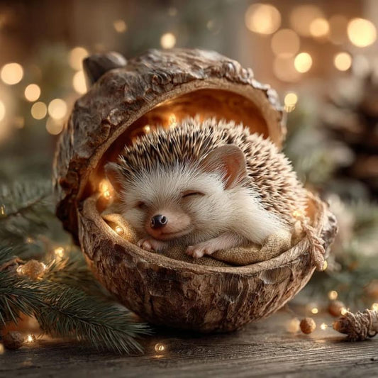 Forest Animal Acorn Ornaments – Cozy Forest Christmas
