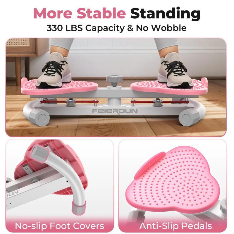 Waist Twist Machine – Home Gym Abs Twister For Core Strength & Toned Waist