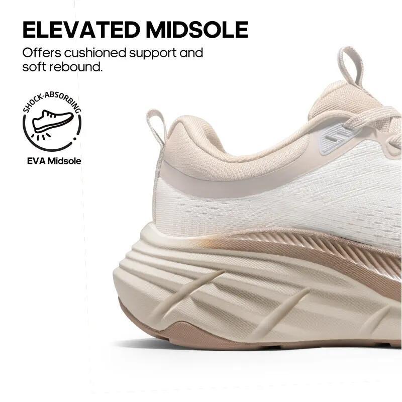 NORTIV 8 ActiveBreeze Women’s Walking Shoes – Breathable Cushioned Non-Slip Athletic Sneakers