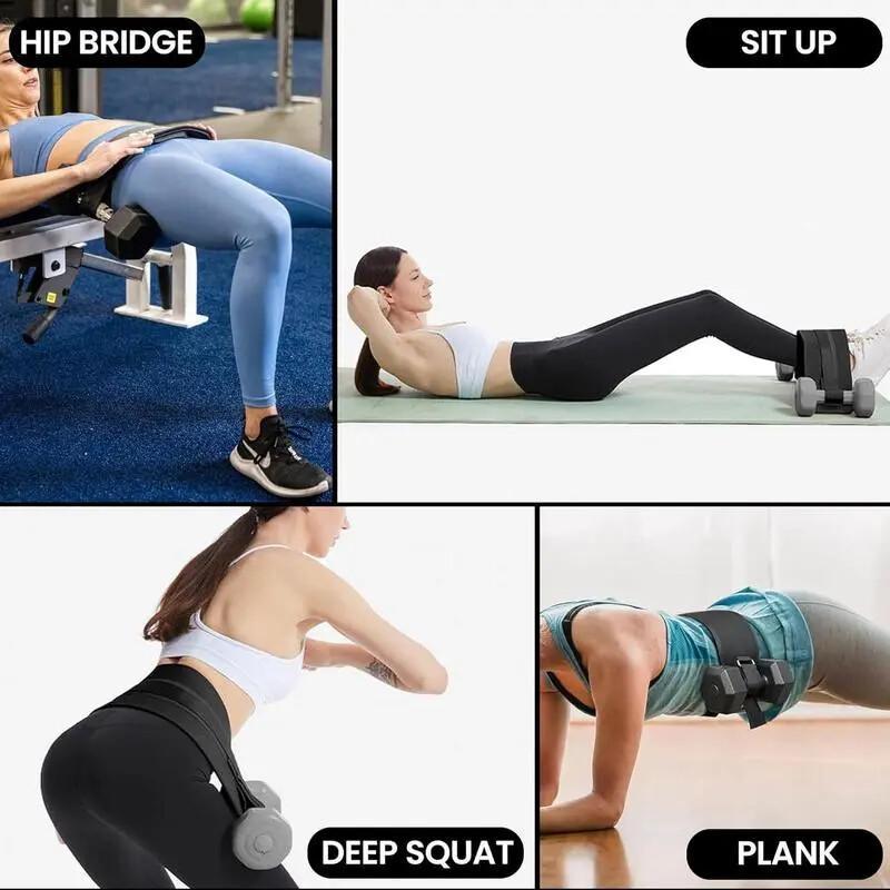 Adjustable Hip Thrust Belt – Resistance Glute Trainer
