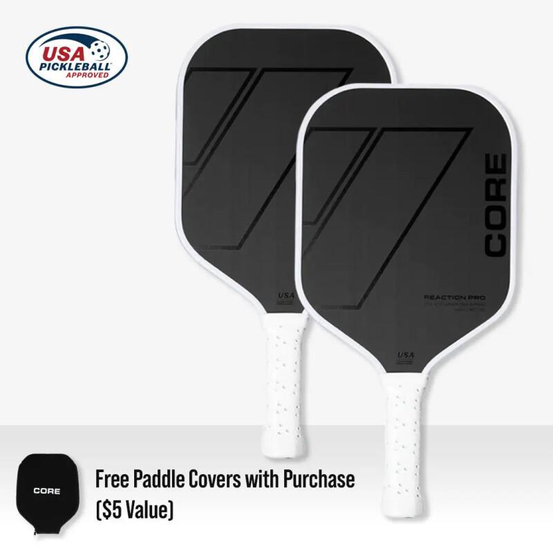 CORE Reaction Pro Pickleball Paddle - T700 Carbon Fiber (16mm)
