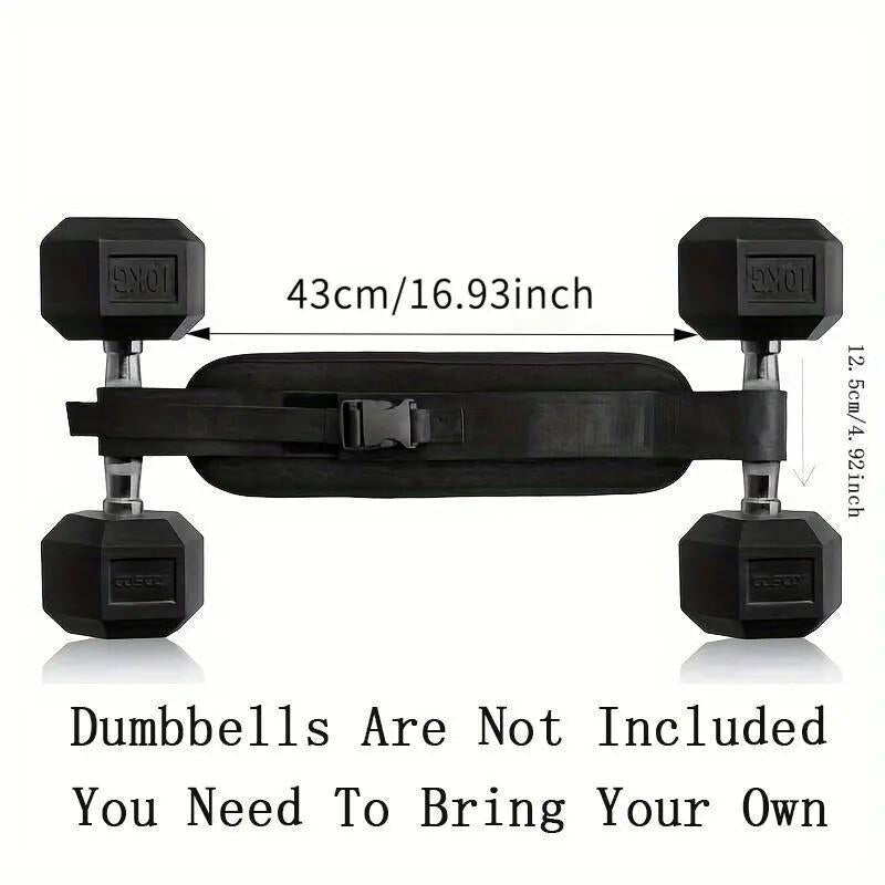 Adjustable Hip Thrust Belt – Resistance Glute Trainer
