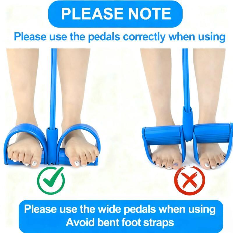 Multi-functional Pedal Resistance Band Trainer