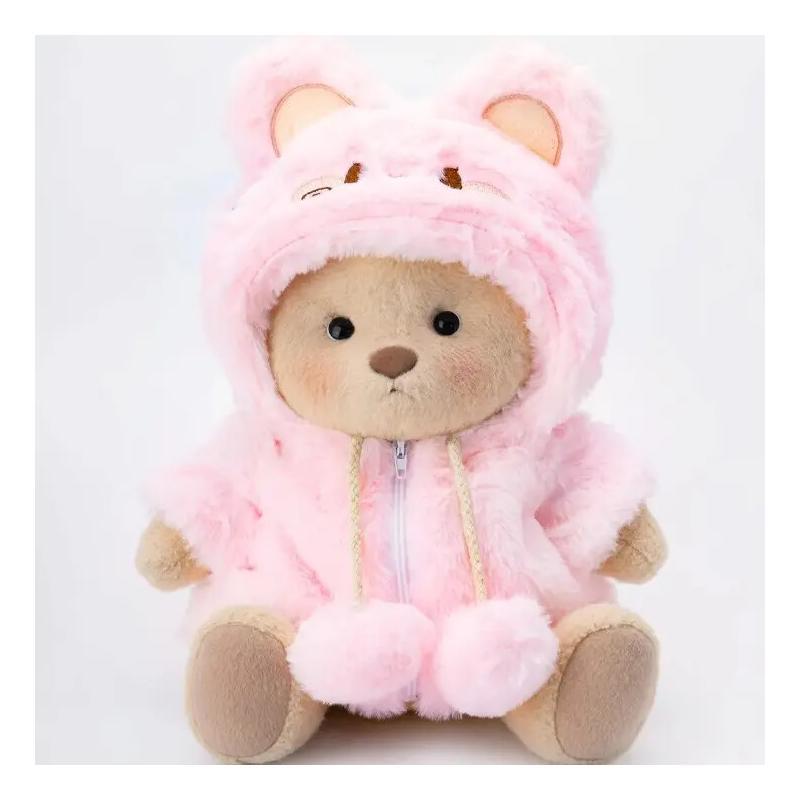 Handmade Jointed Teddy Bear – 12” Poseable Plush