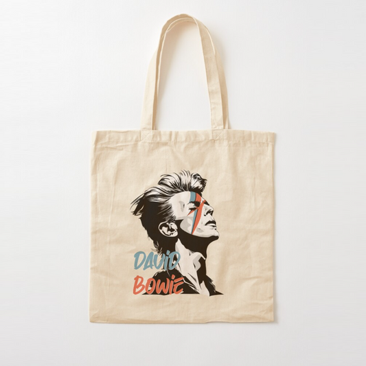 David Bowie STARMAN Vector Art Tote Bag