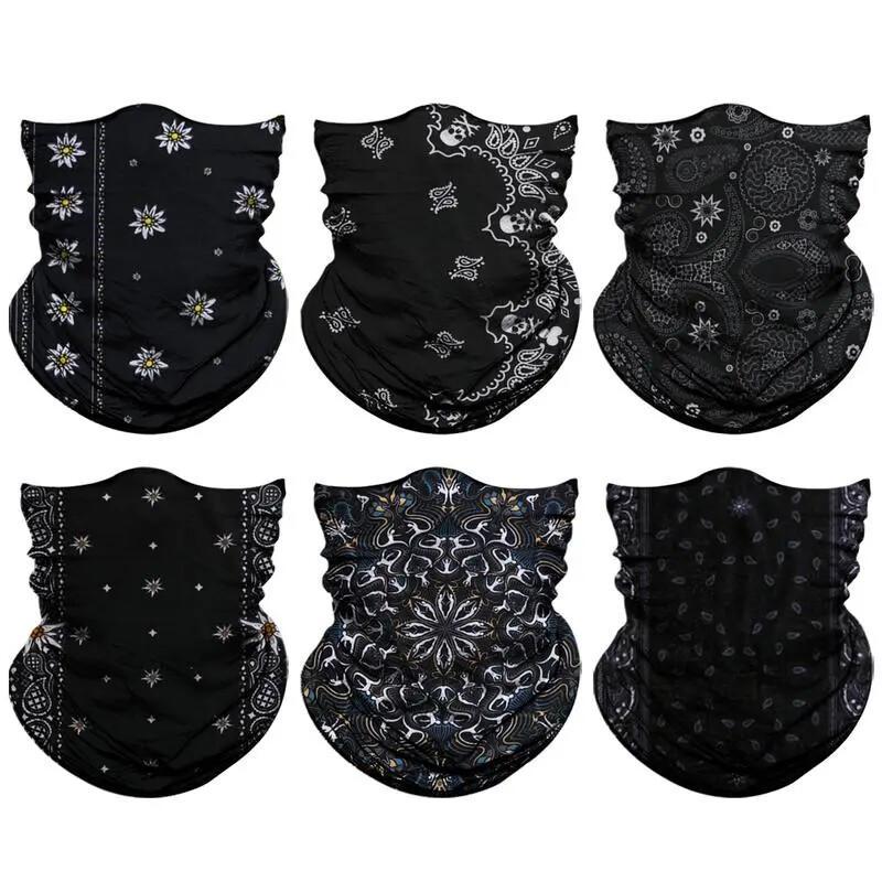 UV Cooling Neck Gaiter Set (6 Pack) – Multi-Use Face Cover