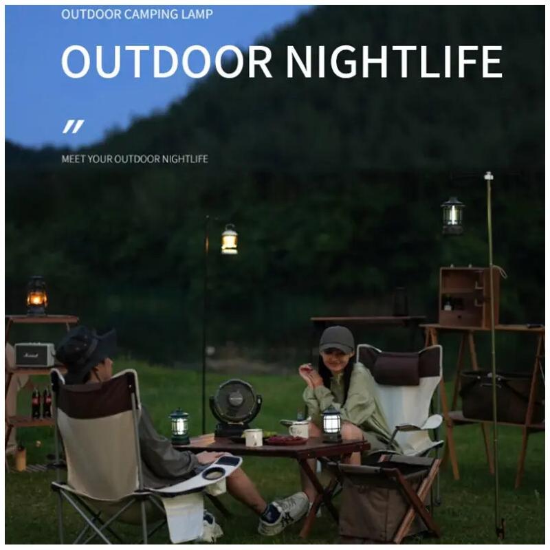 Rechargeable LED Camping Light – Portable Tent & Emergency Lamp