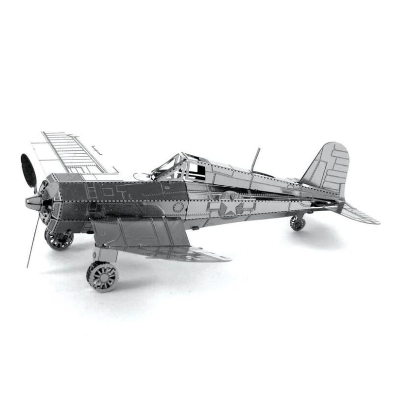 3D Metal Puzzle: Build Your Own Aircraft - No Glue Required!