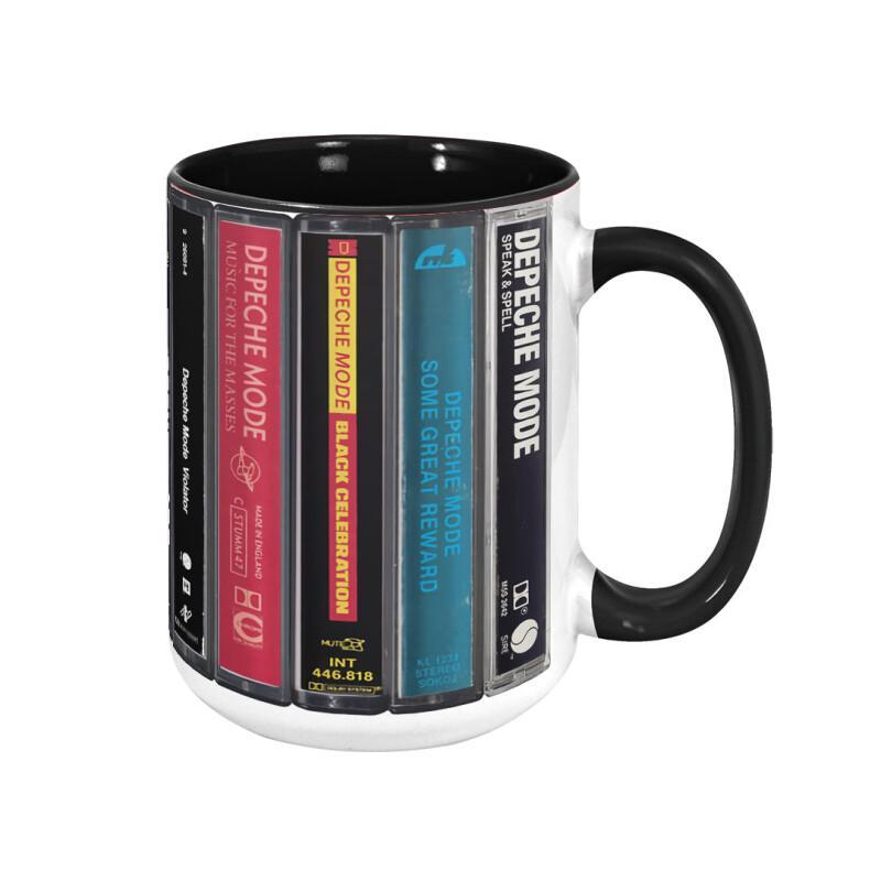 Depeche Mode Albums Cassette Collection Mug - Retro Music Gift