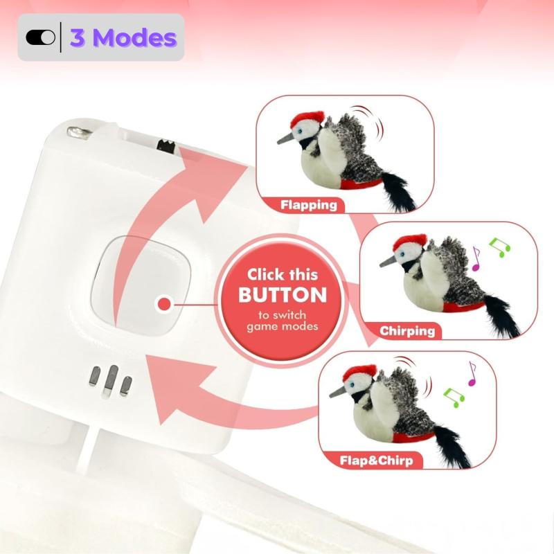 Lifelike Bird Toy For Cat