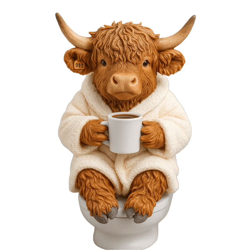 Cozy Highland Cow Countdown To Christmas 2025