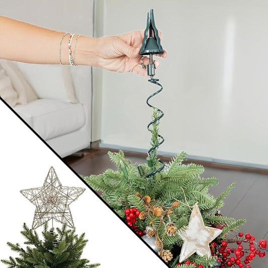 Christmas Tree Topper Holder - Twist-On Stabilizer