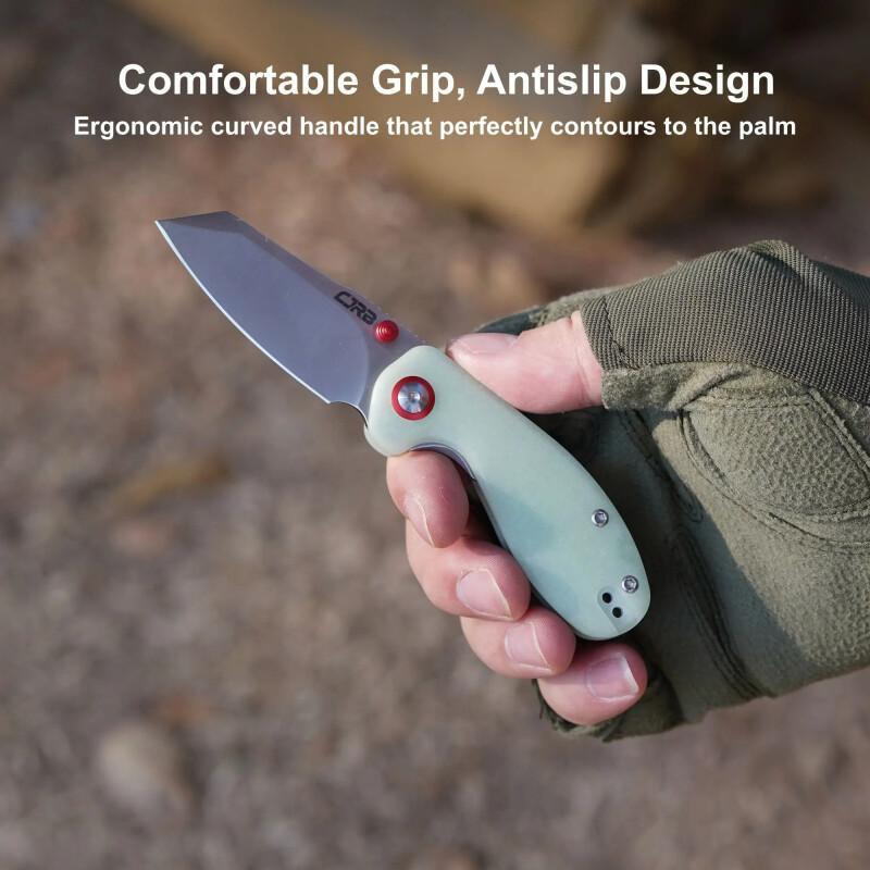 Pocket Knife - AR-RPM9 Steel, G10 Handle EDC Tool