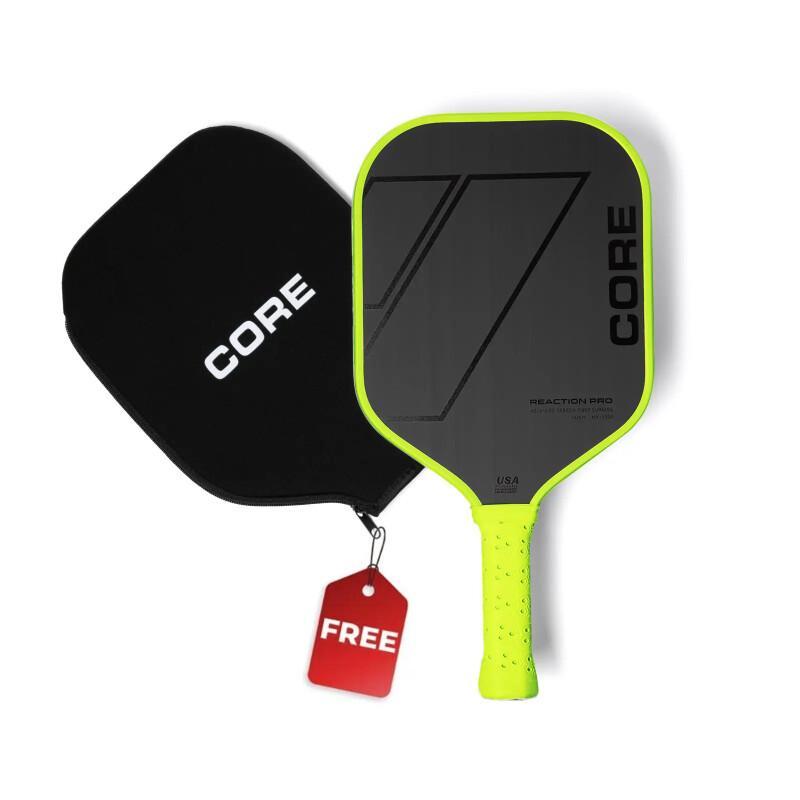 CORE Reaction Pro Pickleball Paddle - T700 Carbon Fiber (16mm)