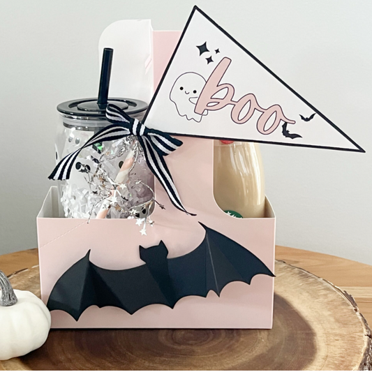 Spooky Halloween Drink Carrier Gift Set