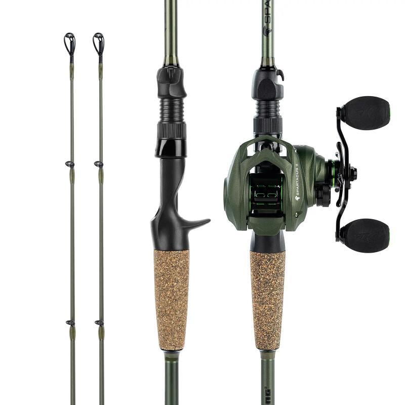 Spartacus II Twin-Tip Fishing Rod And Reel Combo