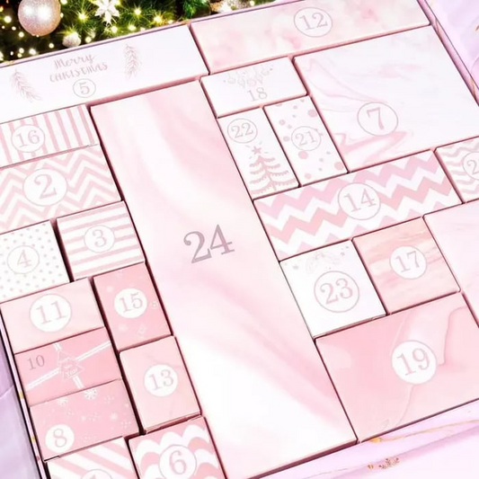 24 Days Of Magic: Pink Marble Advent Calendar For 2025
