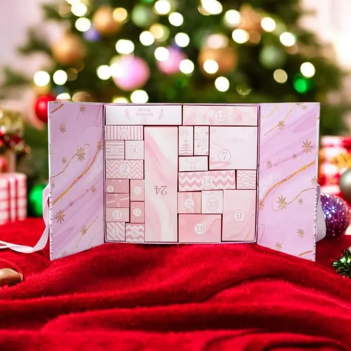 24 Days Of Magic: Pink Marble Advent Calendar For 2025