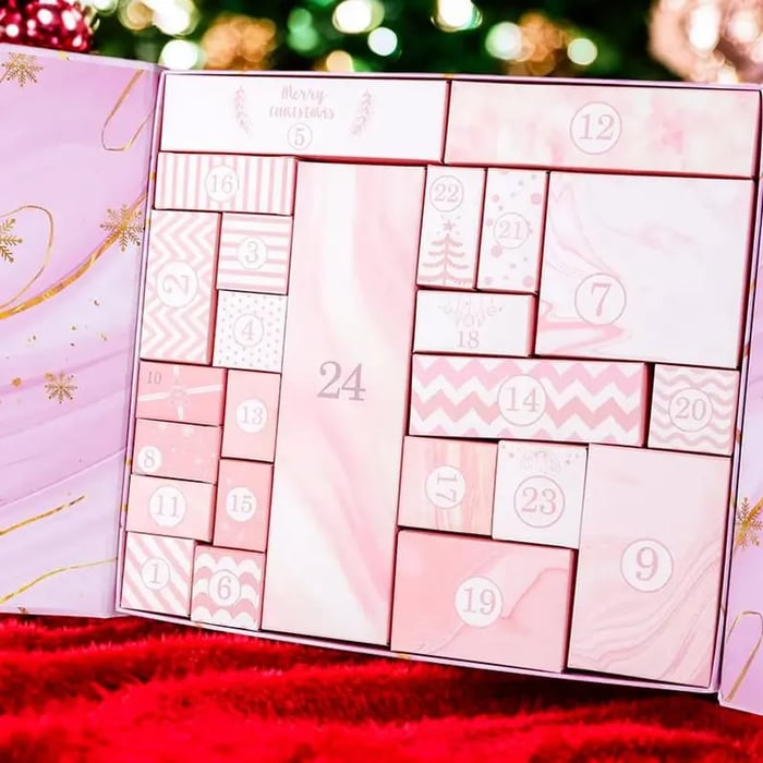 24 Days Of Magic: Pink Marble Advent Calendar For 2025